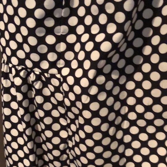 Gap Blue and White Polka Dot Knee High Dress Size 4 - Picture 5 of 6